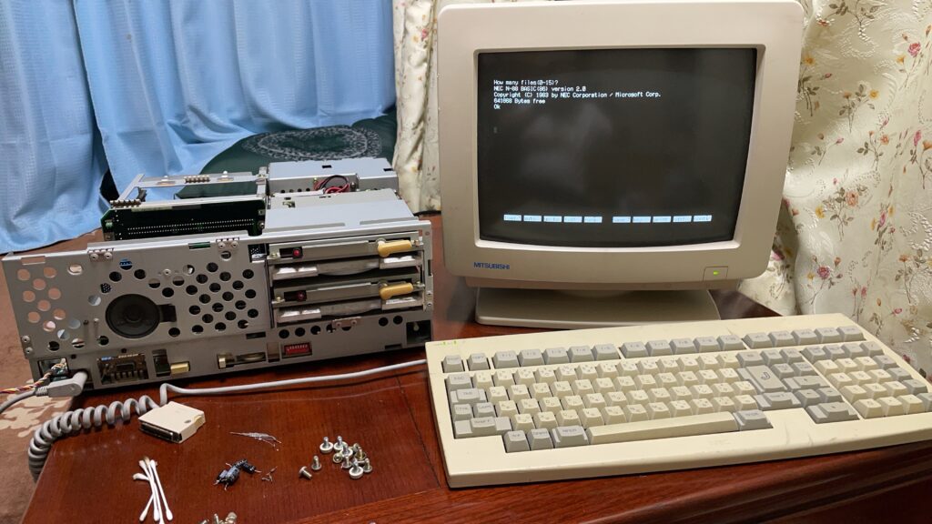 復活したPC9801DA