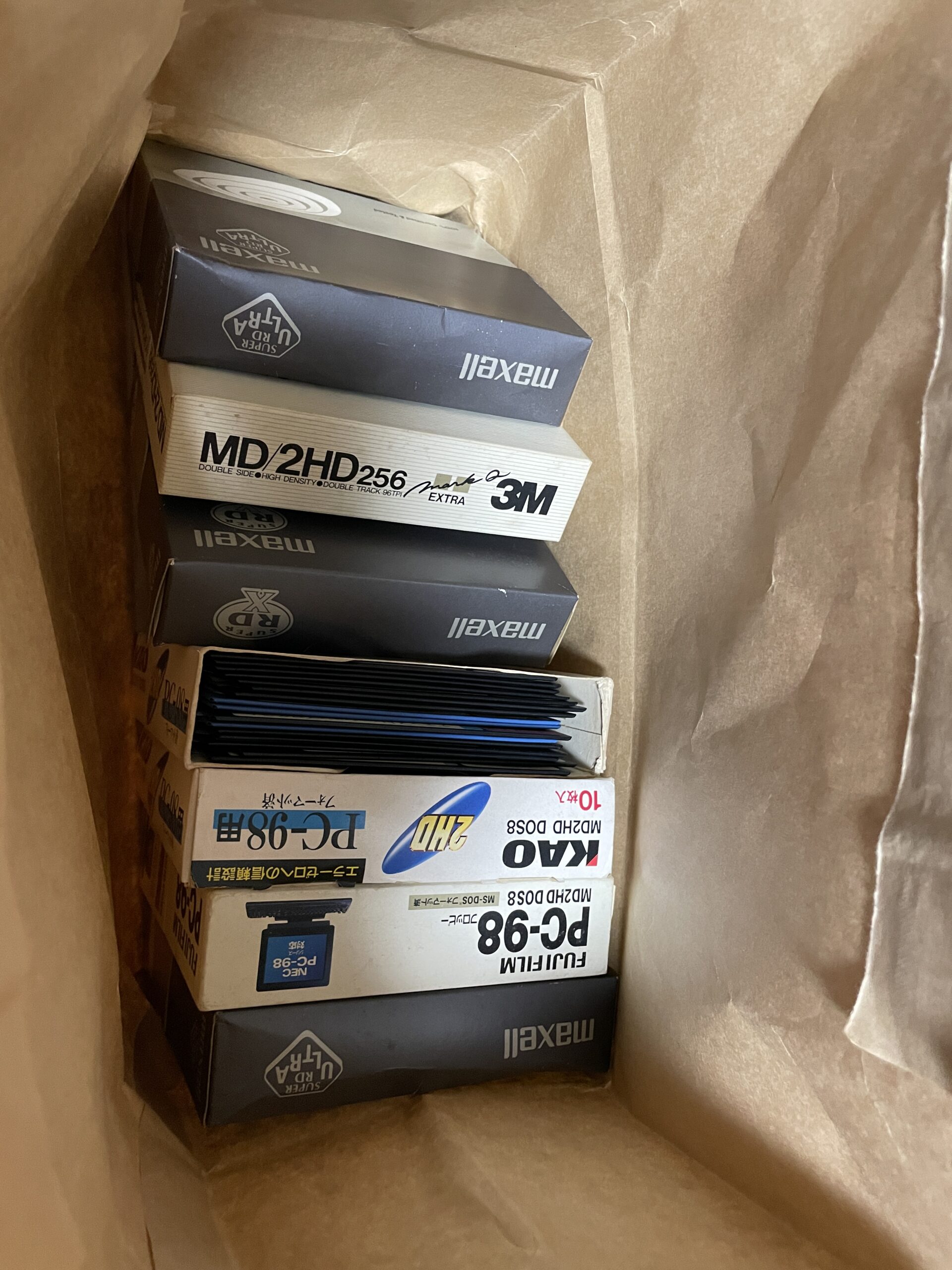 5インチフロッピーたち